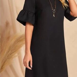 Elegant Black Women's Dress